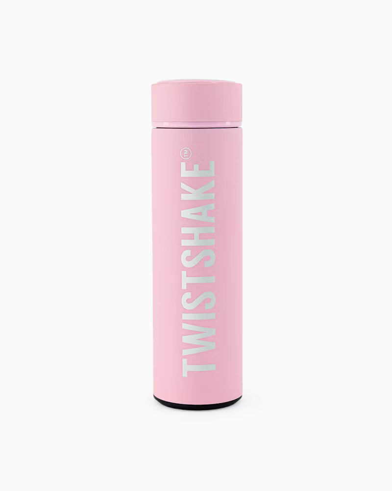 Twistshake Hot & Cold Bottle 420Ml Pastel Pink S/O