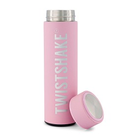 Twistshake Hot & Cold Bottle 420Ml Pastel Pink S/O