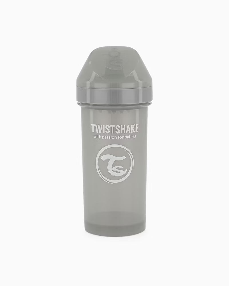 Twistshake Kid Cup 360Ml 12+M Pastel Grey
