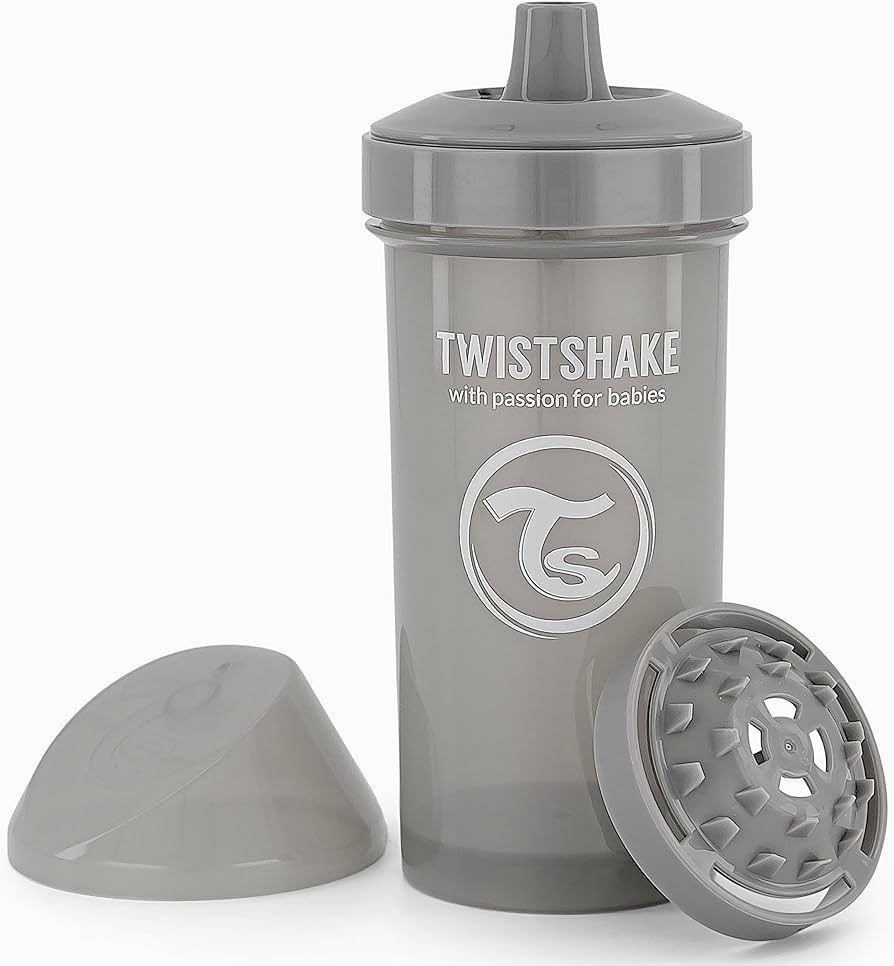 Twistshake Kid Cup 360Ml 12+M Pastel Grey