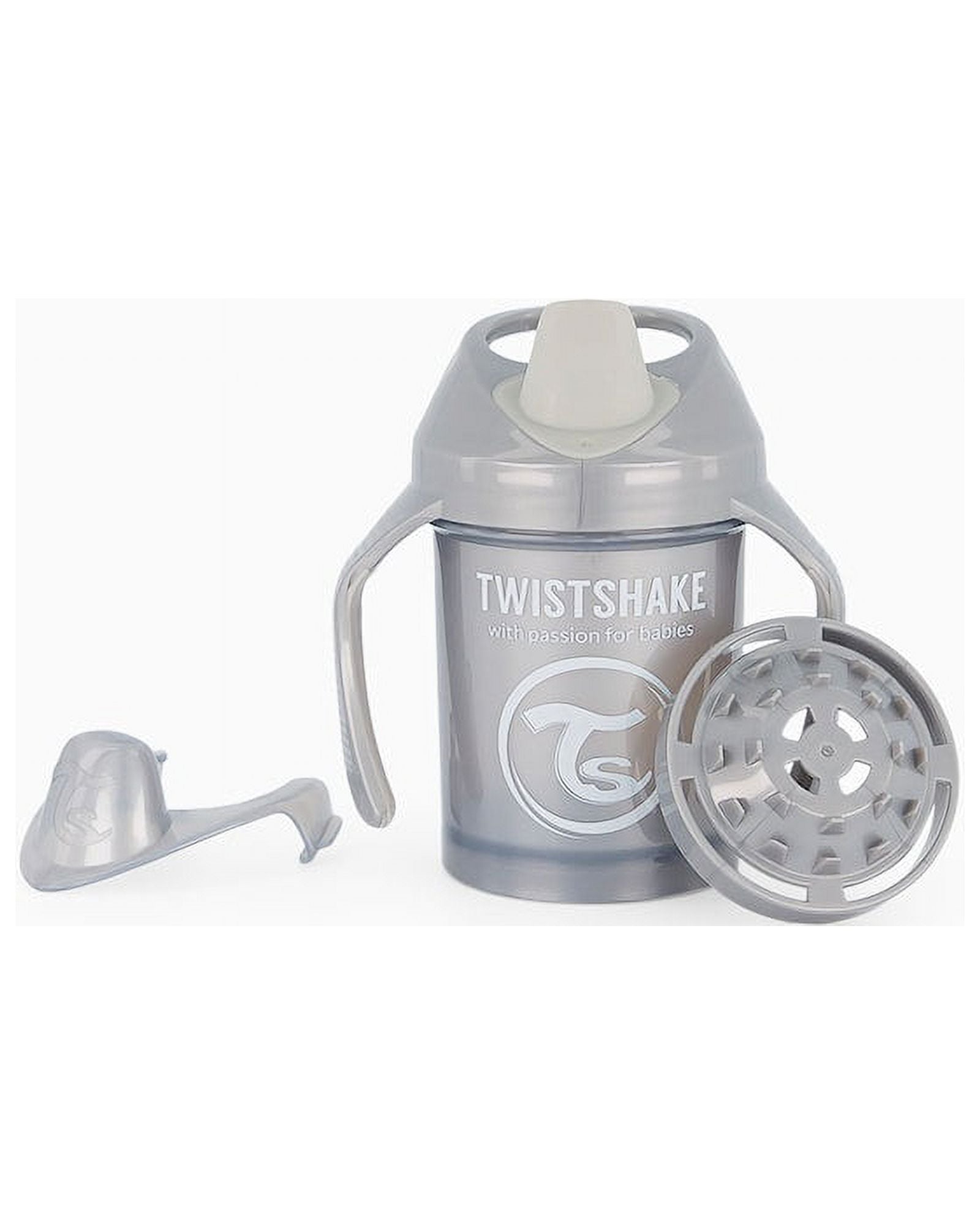 Twistshake Mini Cup 230Ml 4+M Pearl Grey