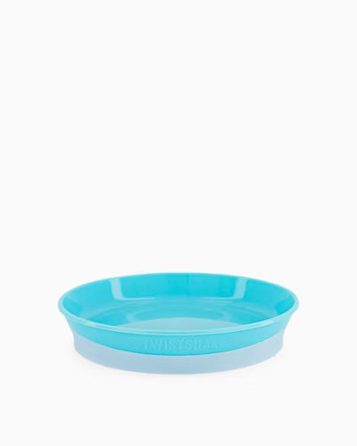 Twistshake Plate 6+M Pastel Blue