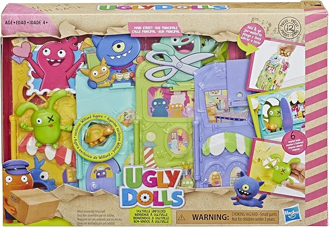 Uglydolls Uglyville Unfolded Main Street