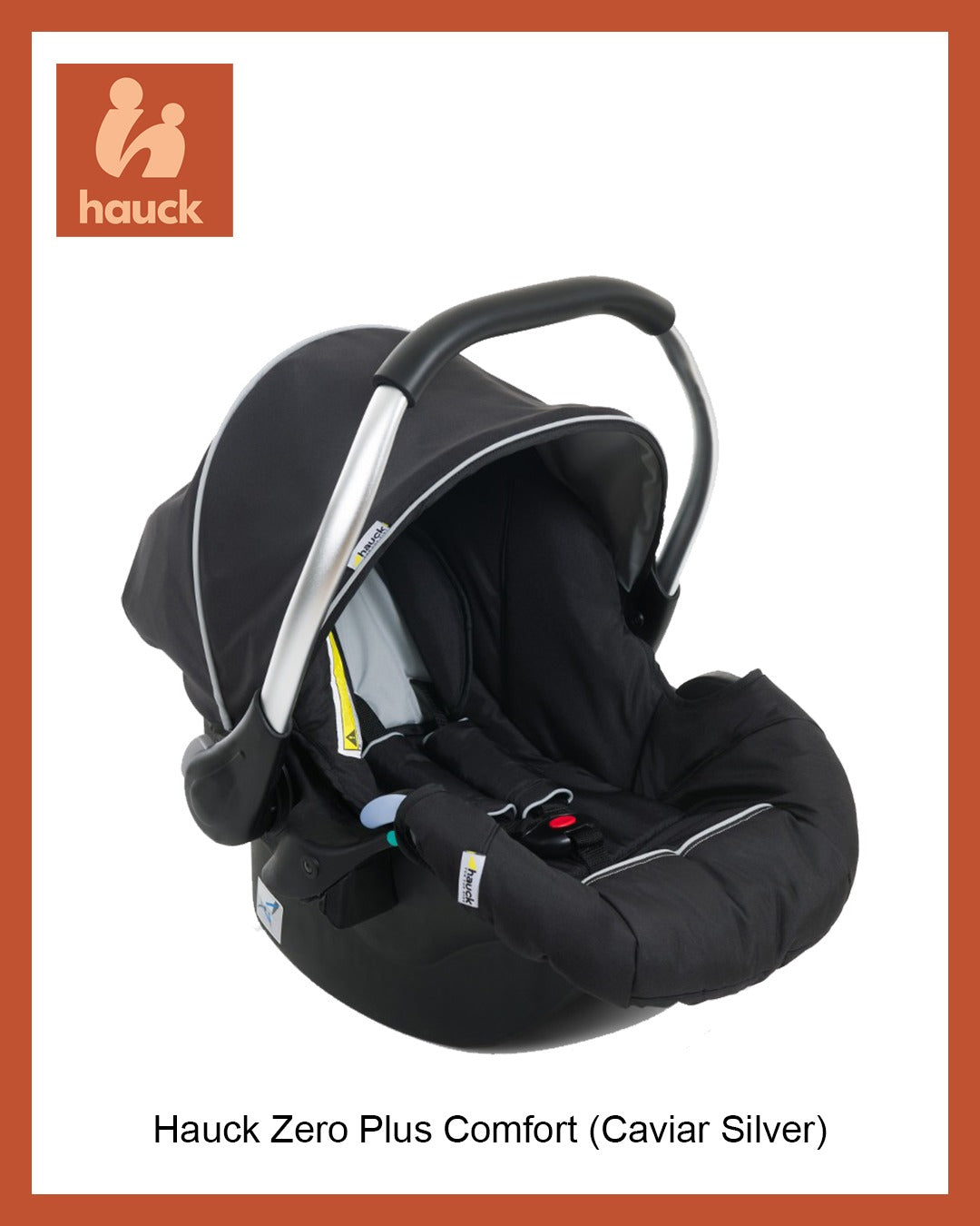 Hauck Zero Plus Comfort (Caviar Silver)