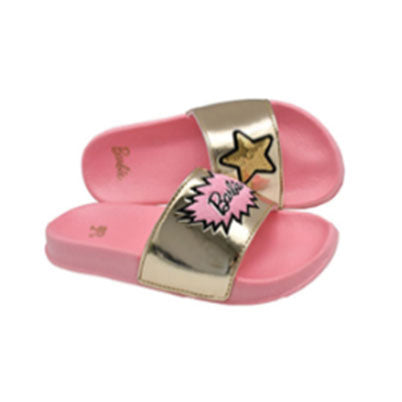 Arb Barbie Slippers -Silver/Gold-16 (SZ:28-35)