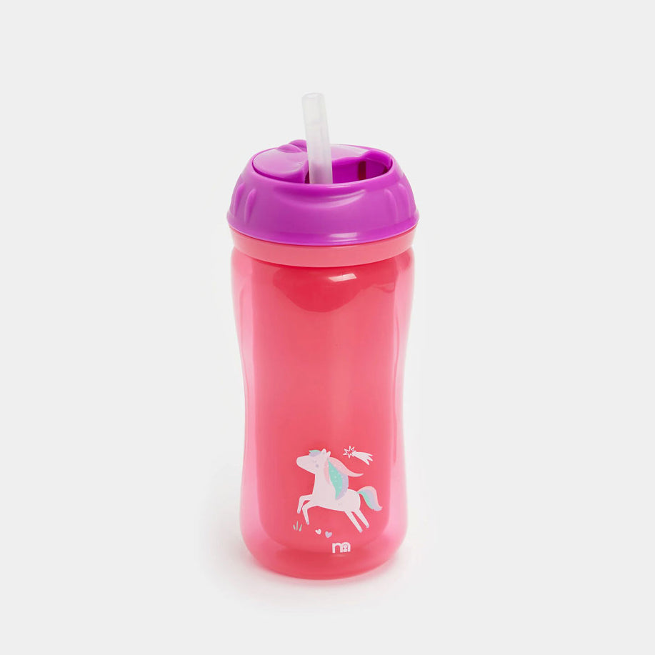Insulated Flexi Straw Cup - Girl