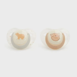 SOOTHER BEAR 2PK