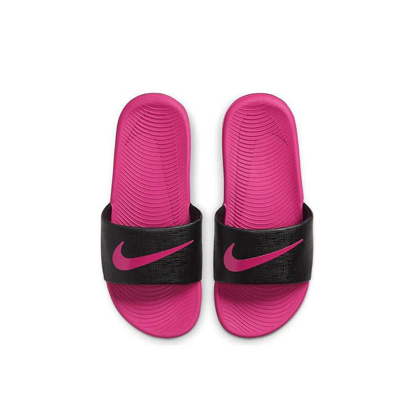 Nike Kawa Slide Black Vivid Pink (Gs)