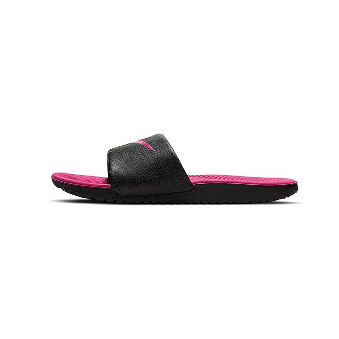 Nike Kawa Slide Black Vivid Pink (Gs)