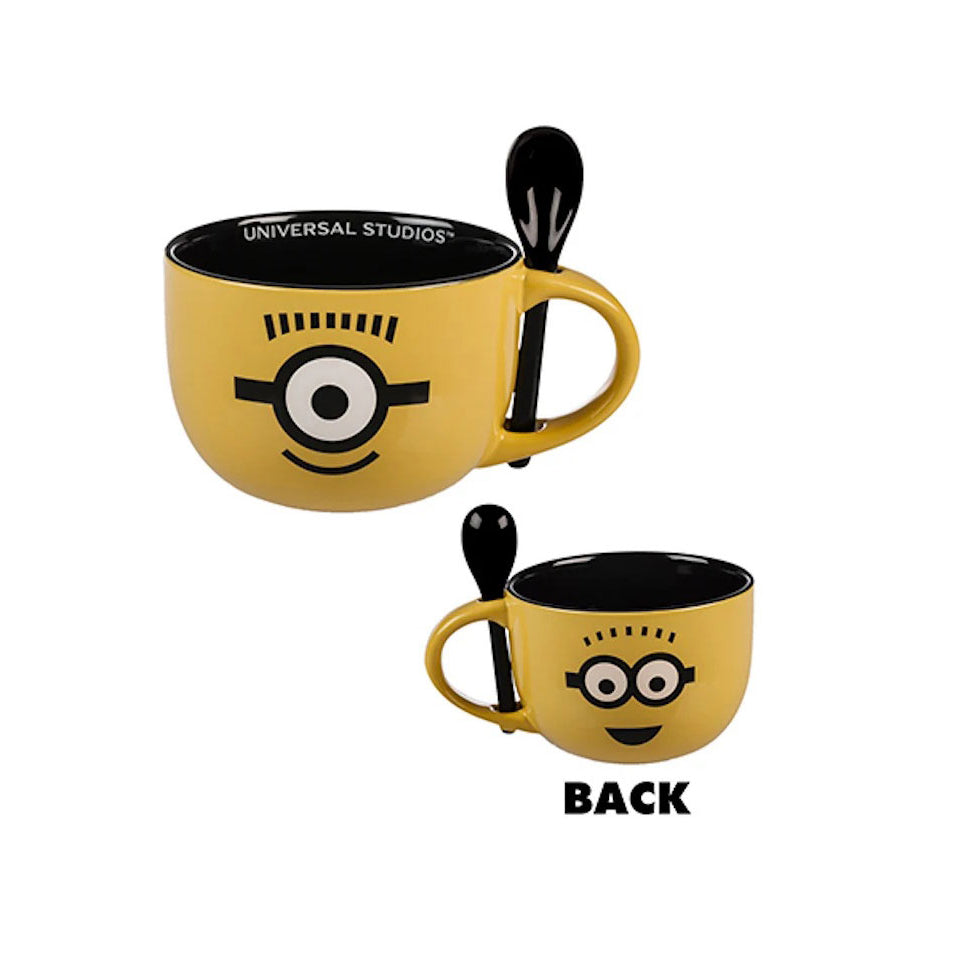 Despicable Me Minions Ceramic Mug Cup With Spoon 500Ml