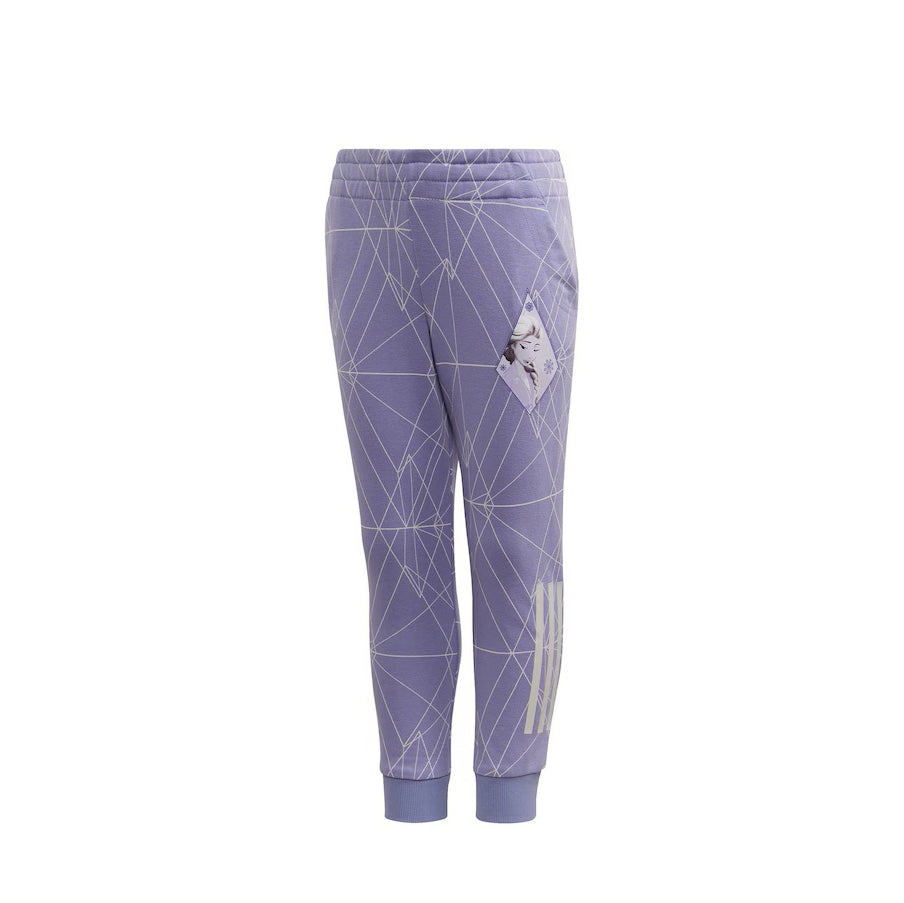 Adidas Kids Girl Frozen Pant White Purple