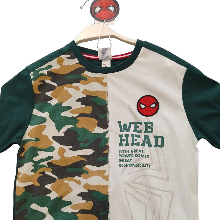 Marvel spiderman shirt short sleeve